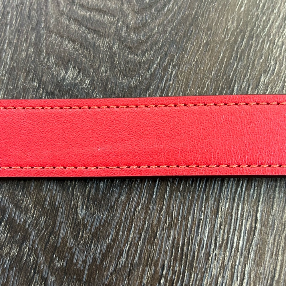 Coach Mira Quilted Red Apple with Heart Strap - Picture 8 of 9